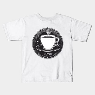 gothic coffee cup Kids T-Shirt